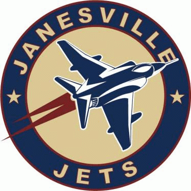 janesville jets 2010 11-pres primary logo iron on heat transfer